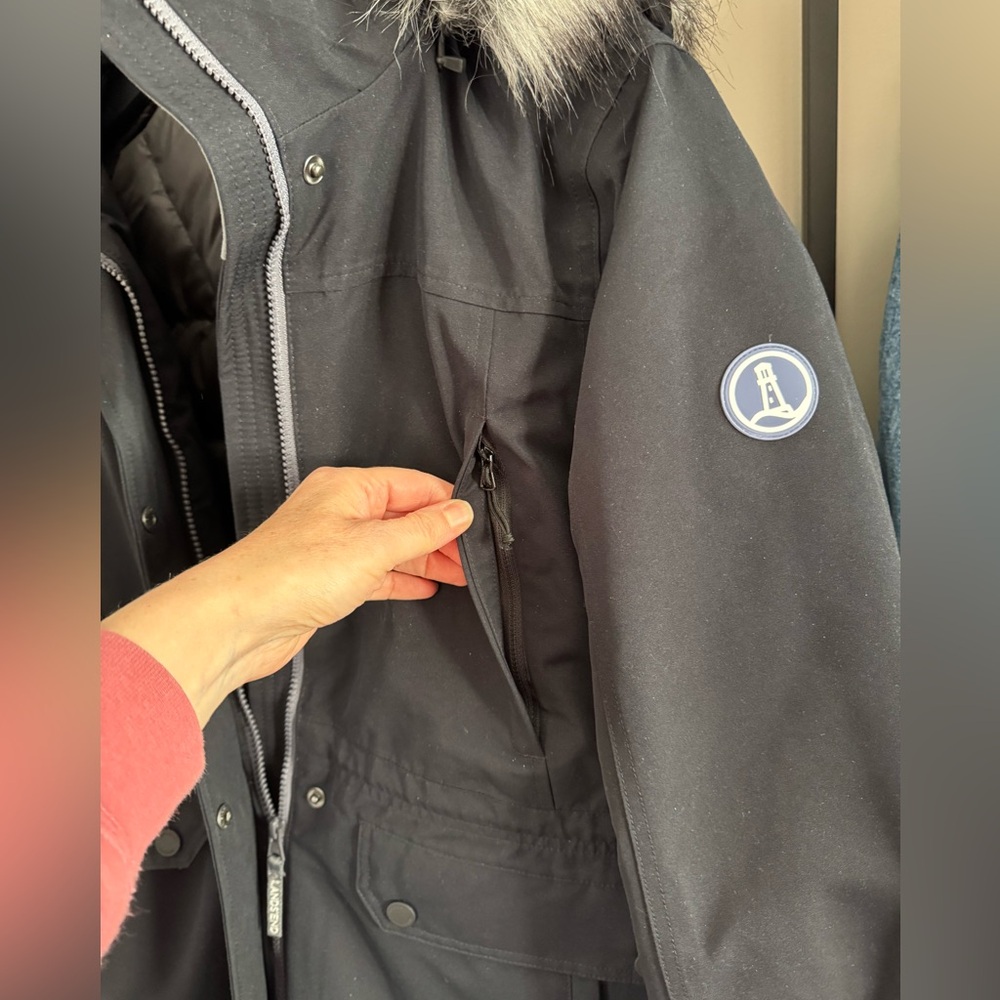 NWT Lands’ End Expedition Down Waterproof Winter Parka Coat Jacket - Picture 13 of 16